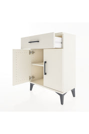 Arges Komodin 2 Raflı Tek Çekmeceli Tek Kapaklı 60x30x80 Aytaşı-Aytaşı