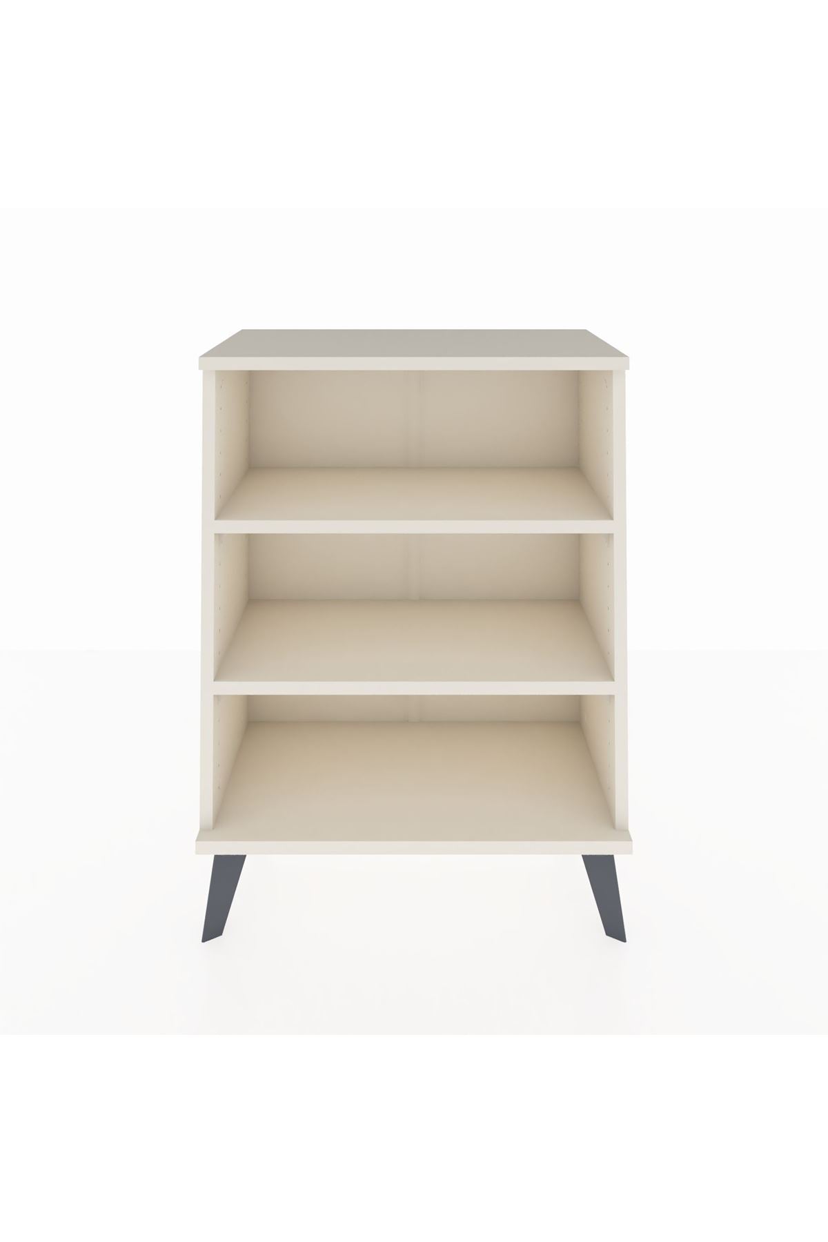 Arges Komodin 2 Raflı 2 Kapaklı 60x30x80 Aytaşı-Aytaşı