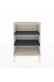 Arges Komodin 2 Raflı 2 Kapaklı 60x30x80 Aytaşı-Antrasit