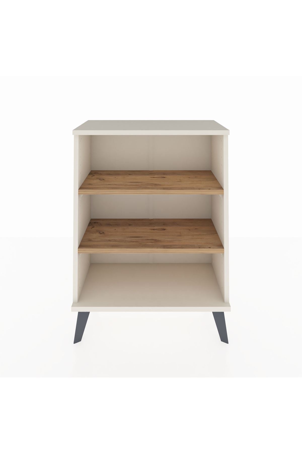 Arges Komodin 2 Raflı 2 Kapaklı 60x30x80 Aytaşı-Çam