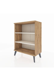 Arges Komodin 2 Raflı 2 Kapaklı 60x30x80 Çam-Aytaşı