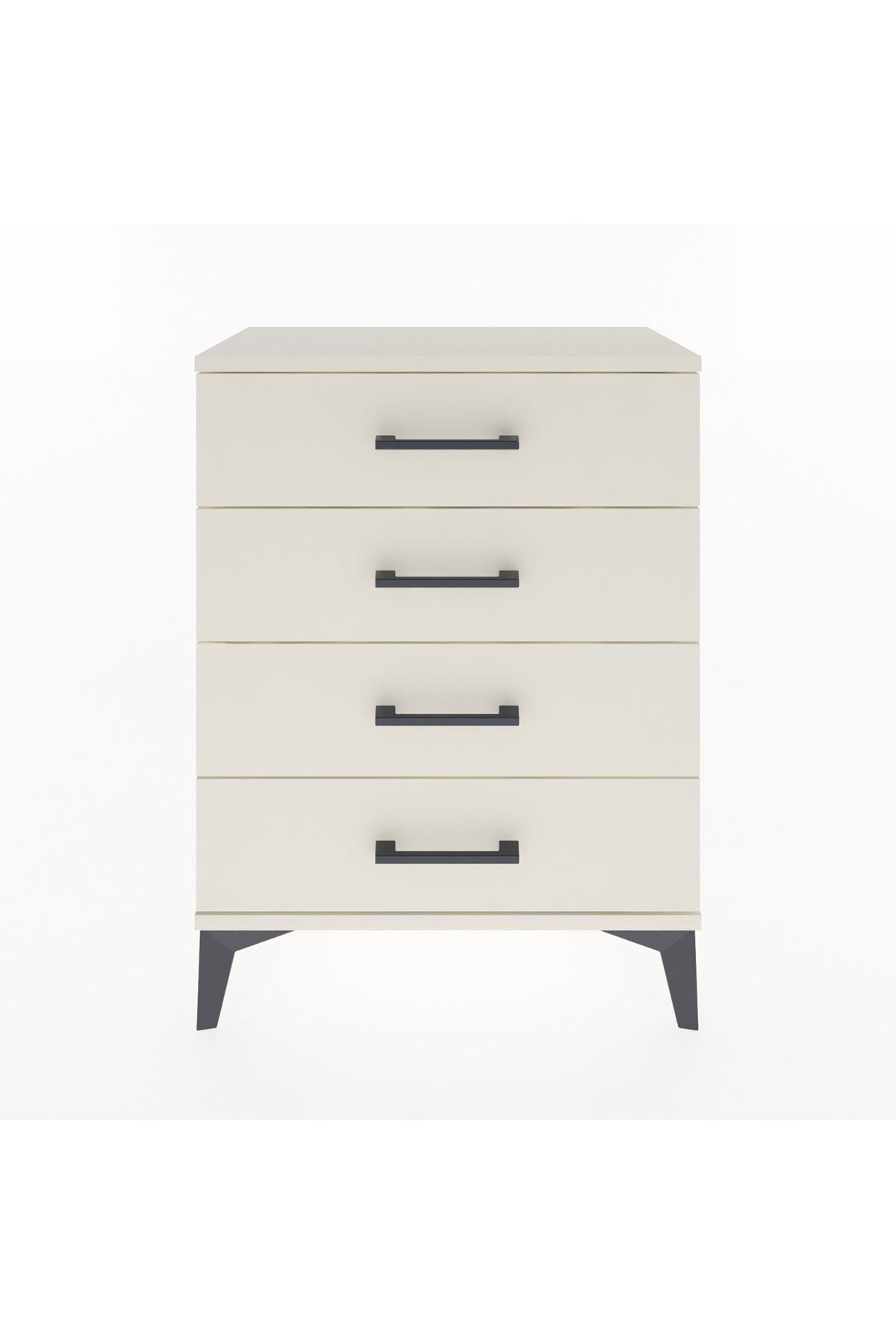 Arges Komodin 2 Raflı 60x30x80 Aytaşı-Aytaşı