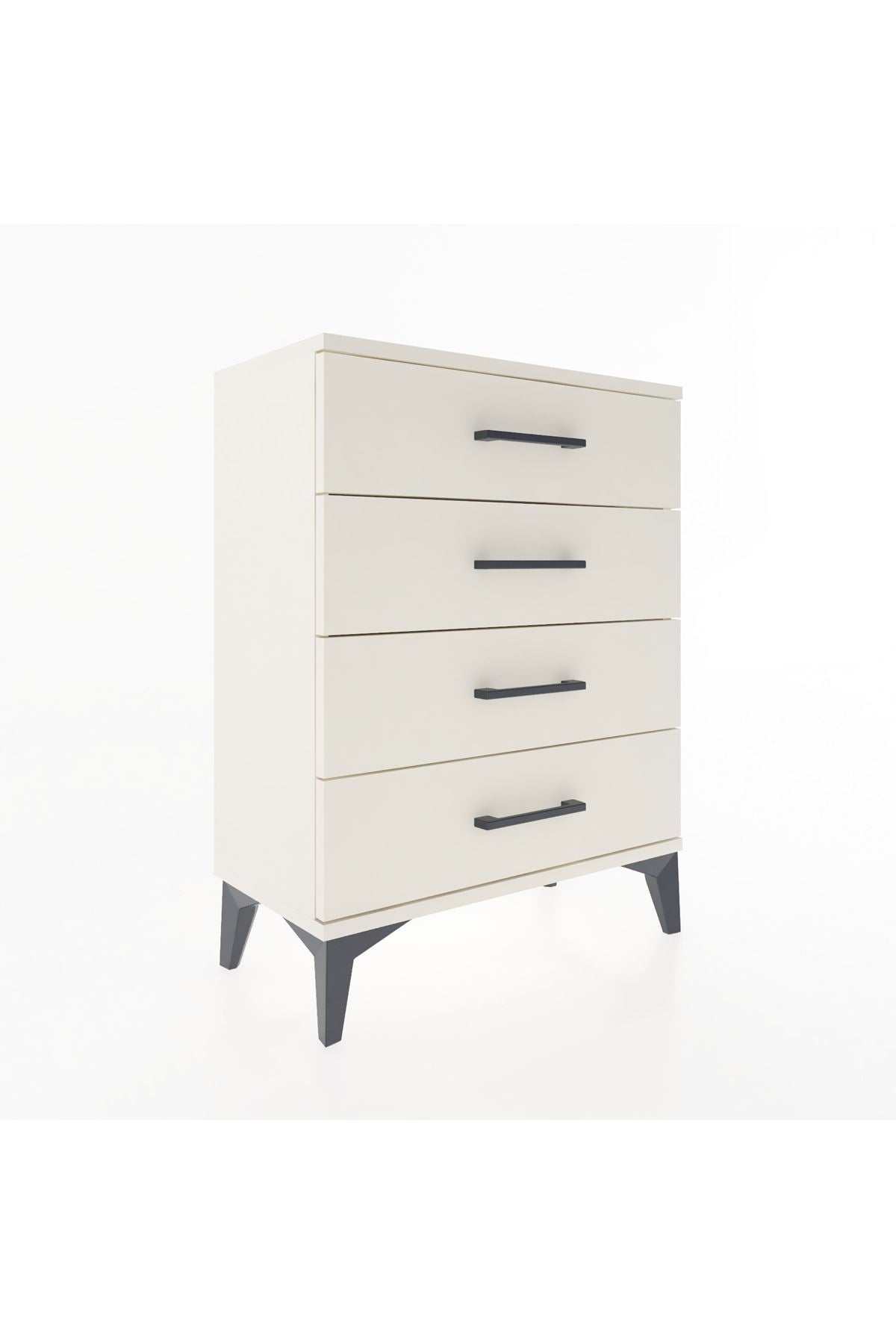 Arges Komodin 2 Raflı 60x30x80 Aytaşı-Aytaşı