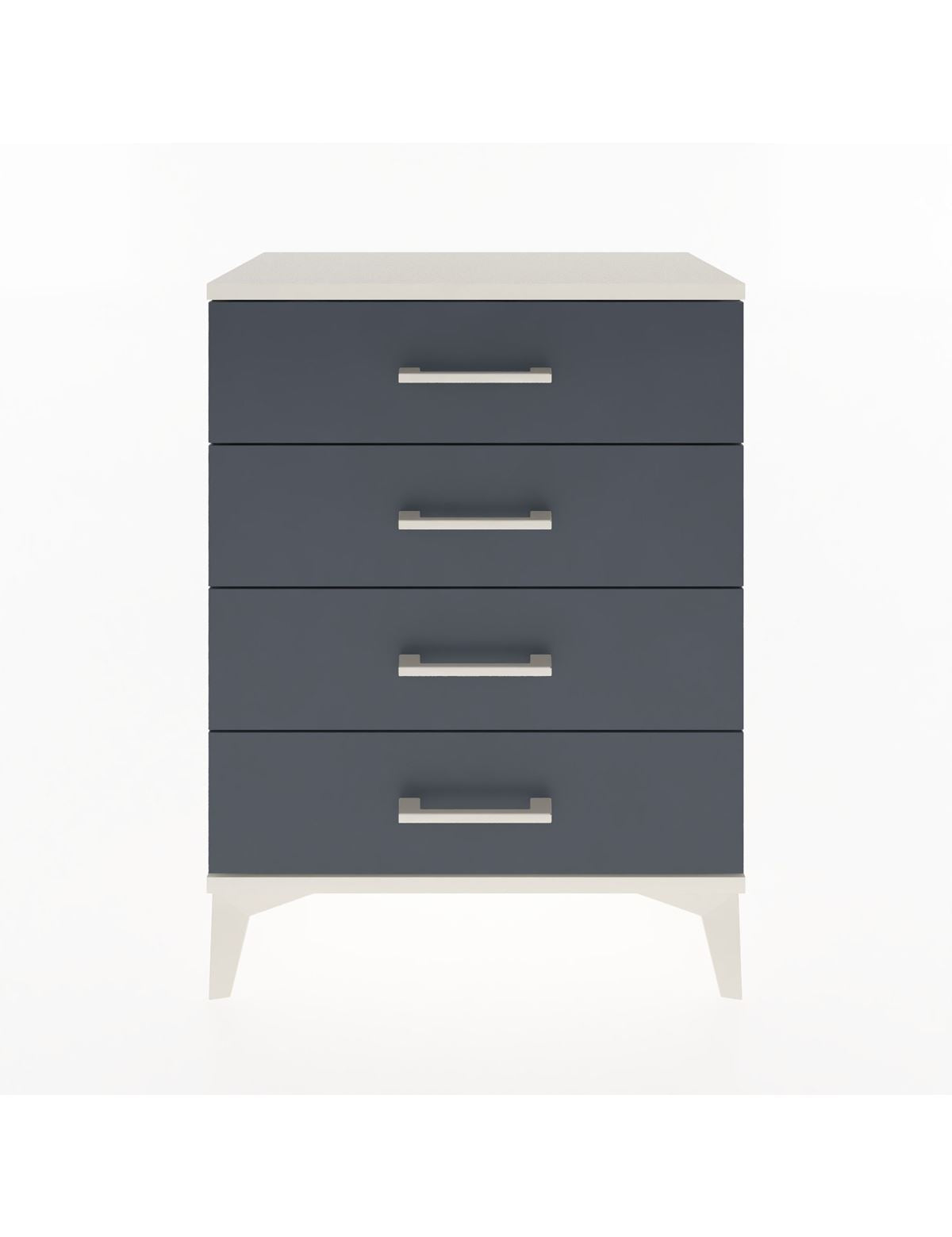 Arges Komodin 2 Raflı 60x30x80 Aytaşı-Antrasit