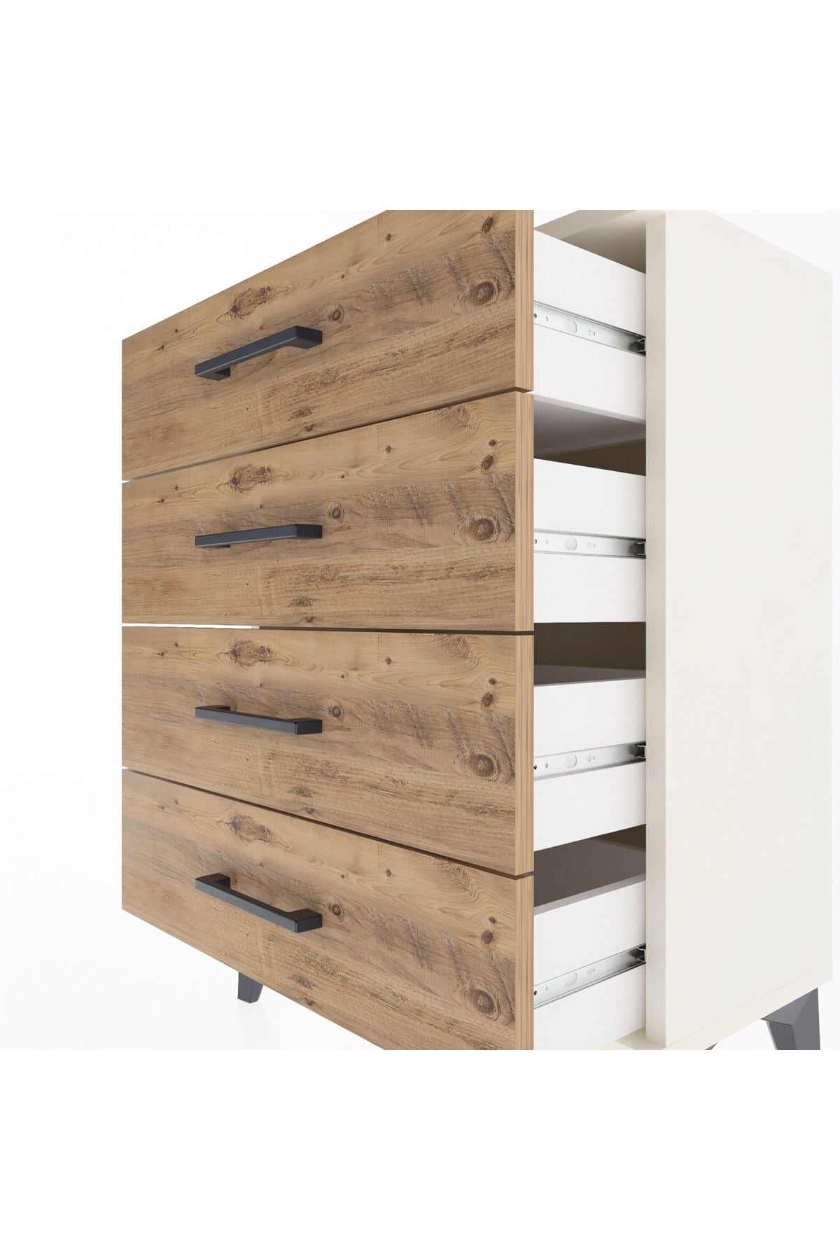 Arges Komodin 2 Raflı 60x30x80 Aytaşı-Çam