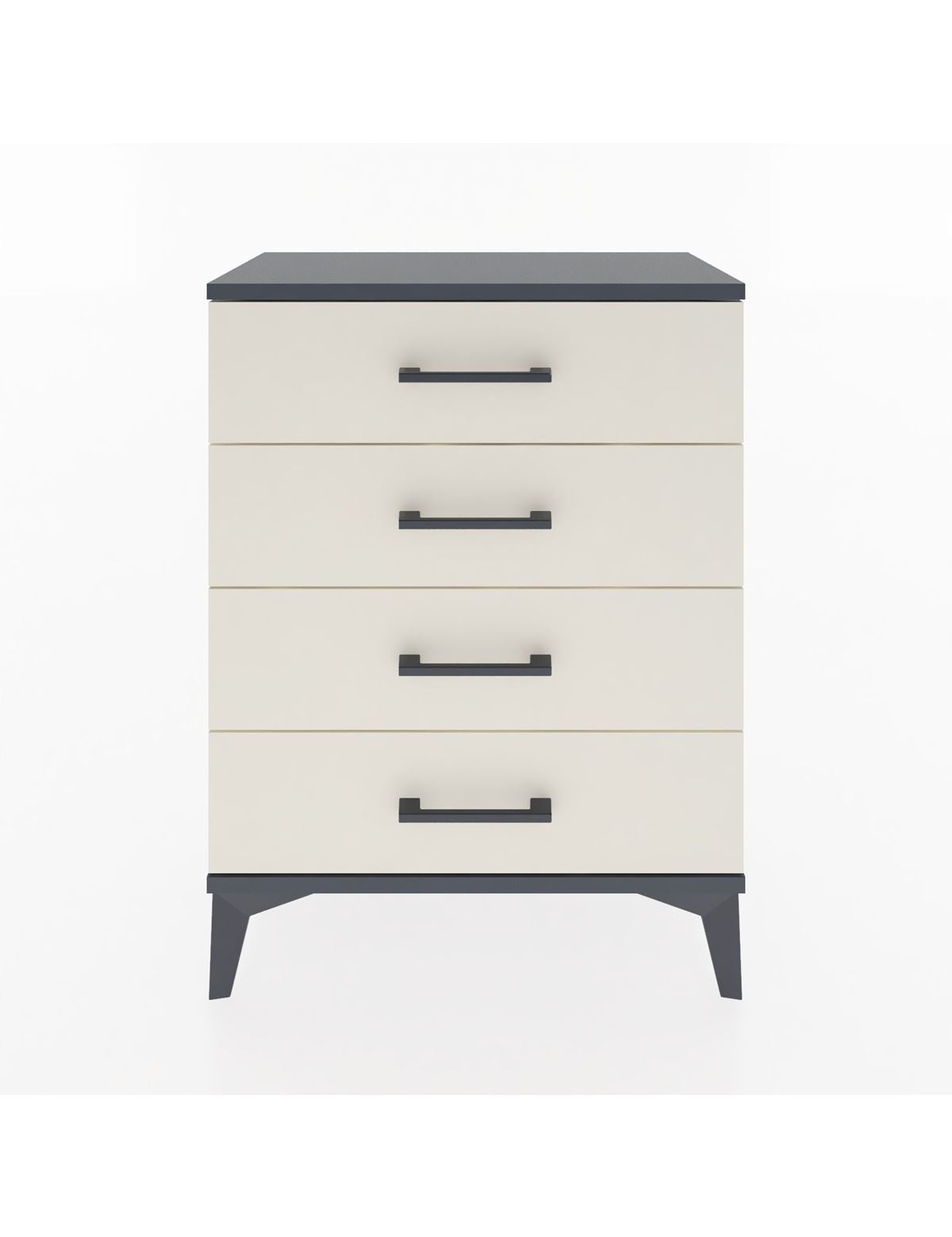 Arges Komodin 2 Raflı 60x30x80 Antrasit-Aytaşı