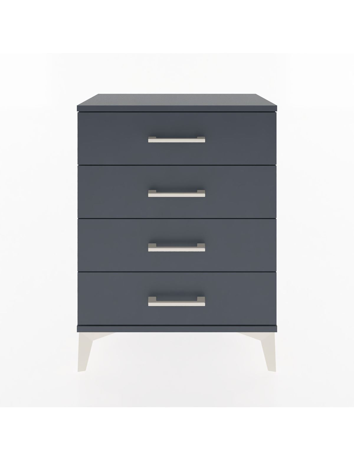 Arges Komodin 2 Raflı 60x30x80 Antrasit-Antrasit