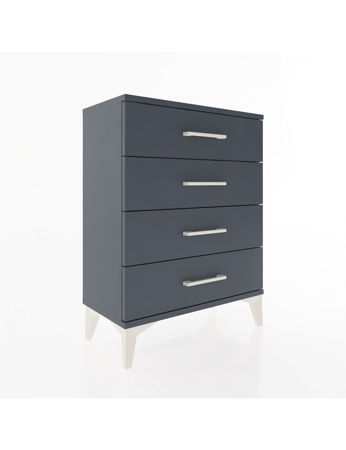 Arges Komodin 2 Raflı 60x30x80 Antrasit-Antrasit