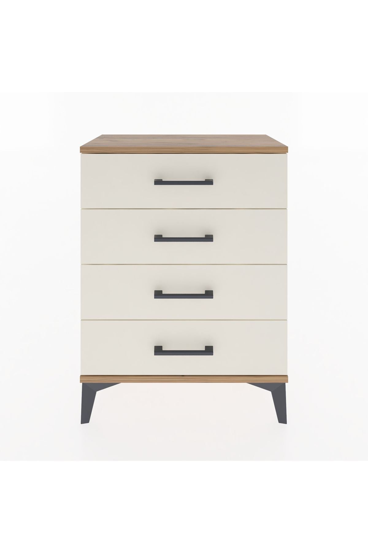 Arges Komodin 2 Raflı 60x30x80 Çam-Aytaşı