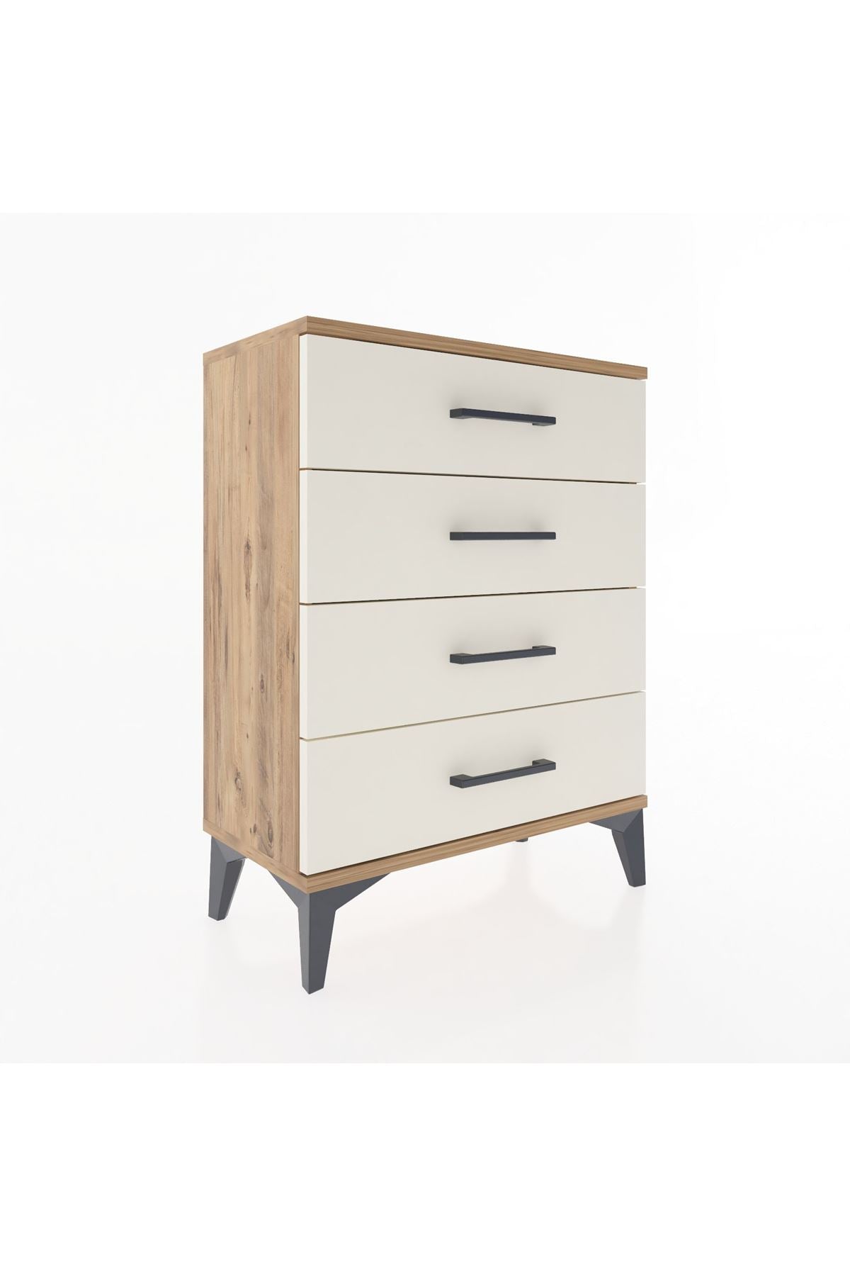 Arges Komodin 2 Raflı 60x30x80 Çam-Aytaşı