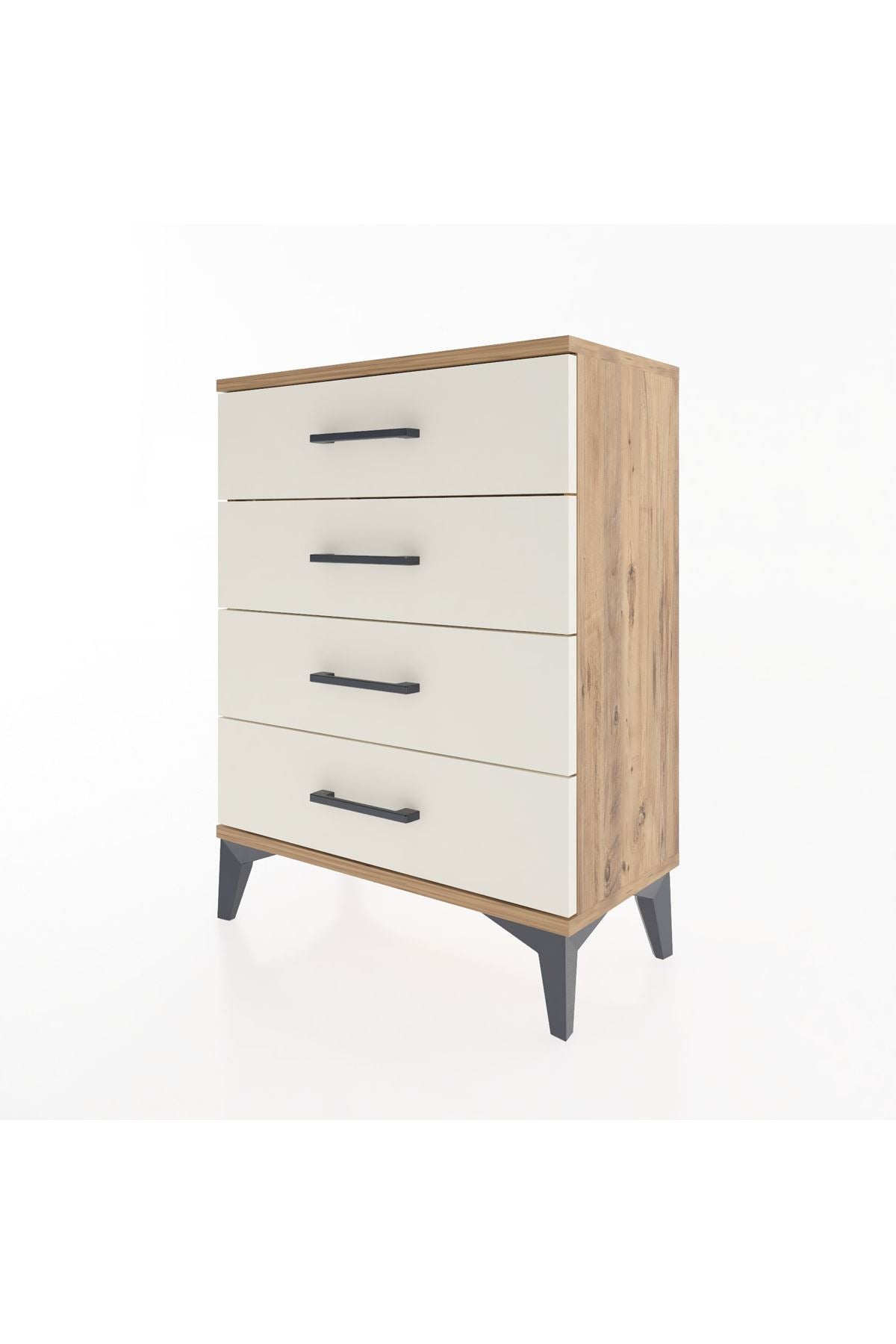 Arges Komodin 2 Raflı 60x30x80 Çam-Aytaşı