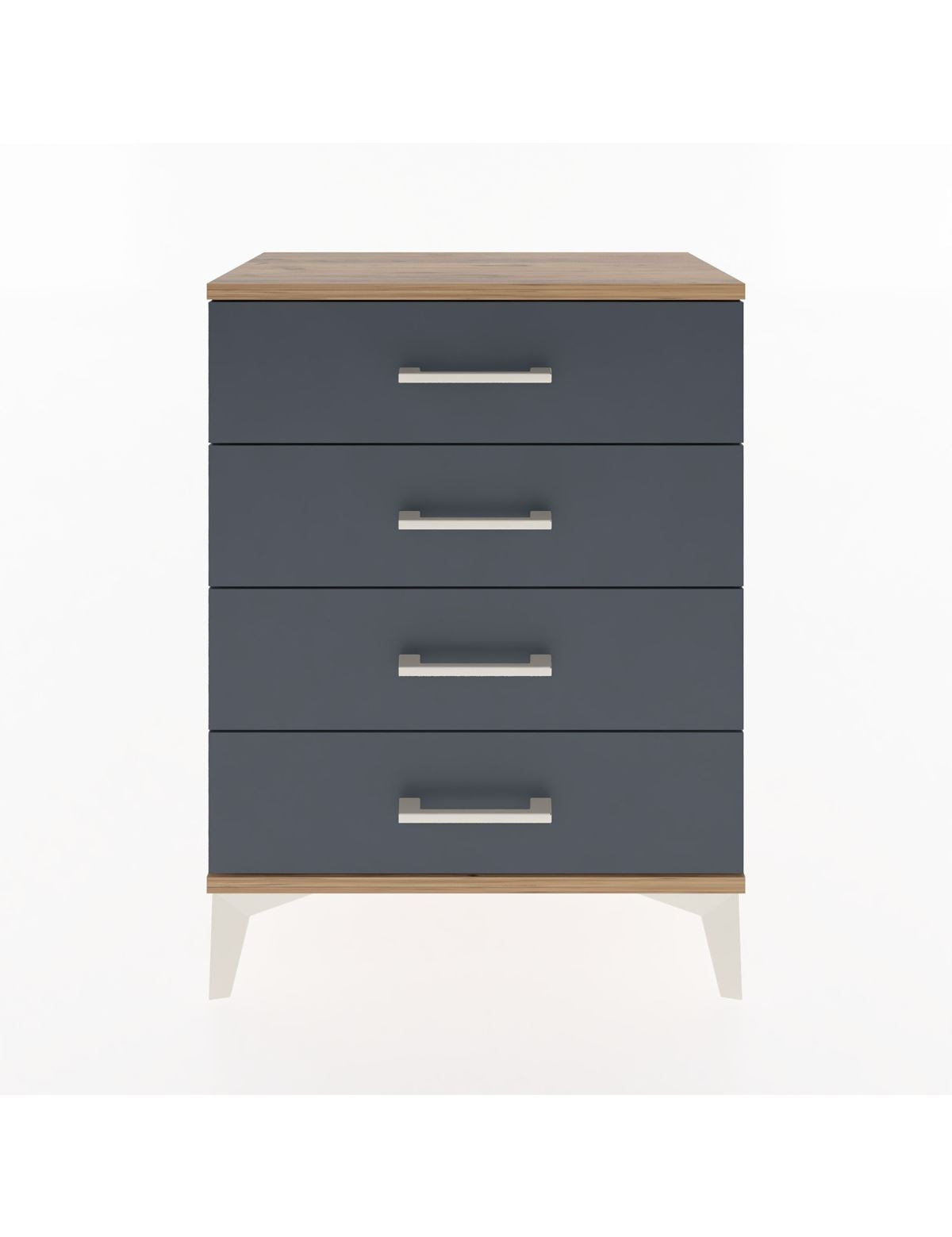 Arges Komodin 2 Raflı 60x30x80 Çam-Antrasit