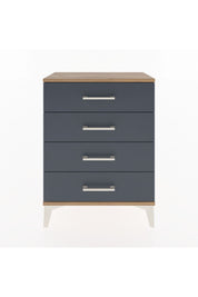 Arges Komodin 2 Raflı 60x30x80 Çam-Antrasit