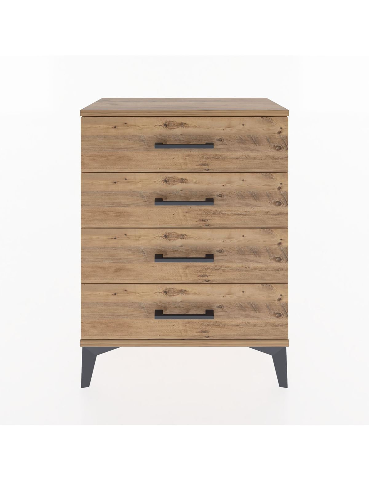 Arges Komodin 2 Raflı 60x30x80 Çam-Çam