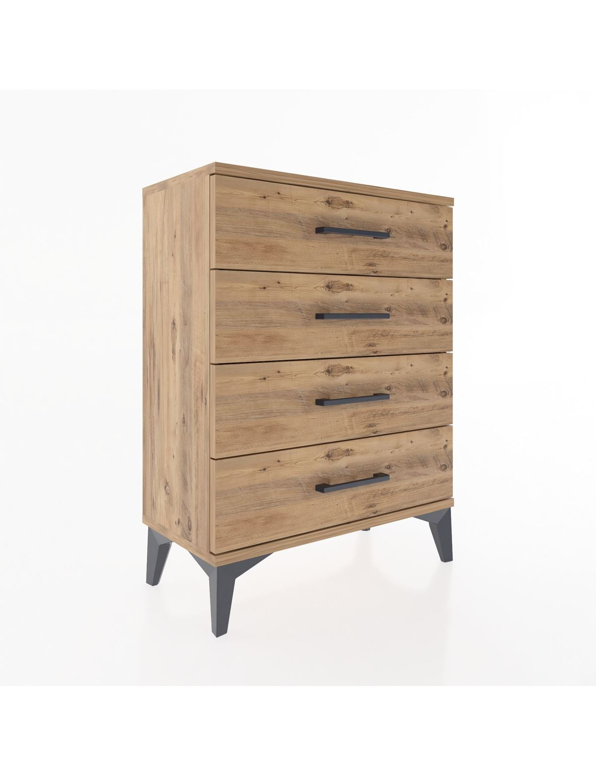 Arges Komodin 2 Raflı 60x30x80 Çam-Çam