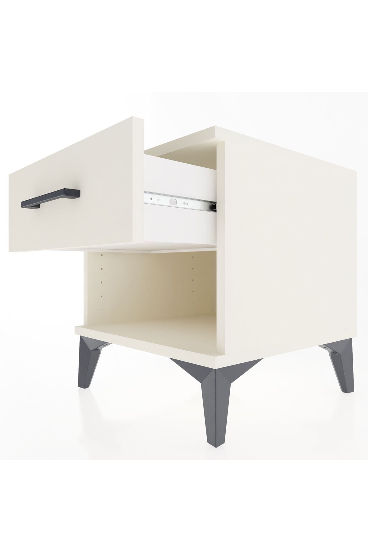 Hyperion Komodin Tek Çekmeceli 44x44x48 Aytaşı-Aytaşı