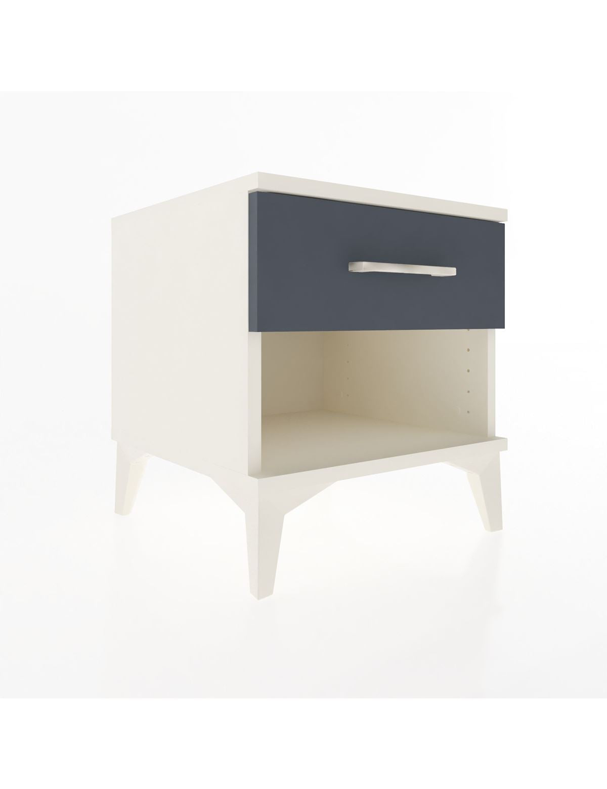 Hyperion Komodin Tek Çekmeceli 44x44x48 Aytaşı-Antrasit