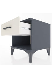 Hyperion Komodin Tek Çekmeceli 44x44x48 Antrasit-Aytaşı