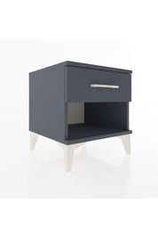 Hyperion Komodin Tek Çekmeceli 44x44x48 Antrasit-Antrasit