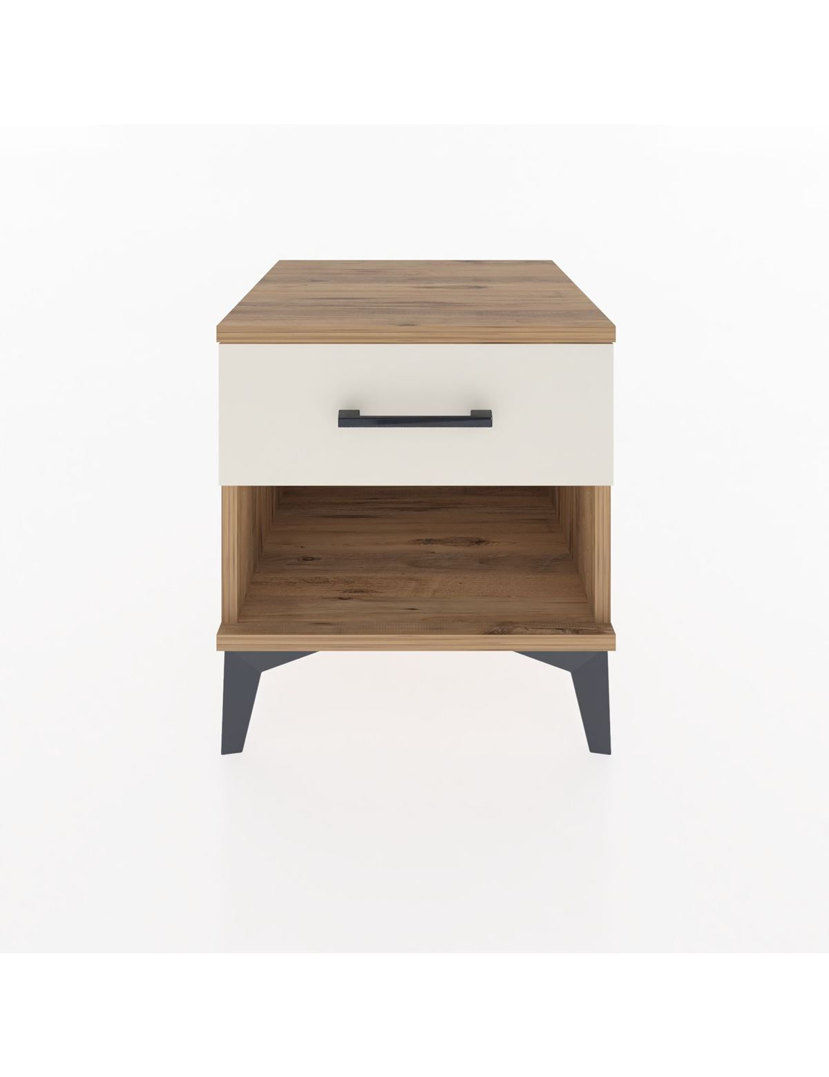 Hyperion Komodin Tek Çekmeceli 44x44x48 Çam-Aytaşı