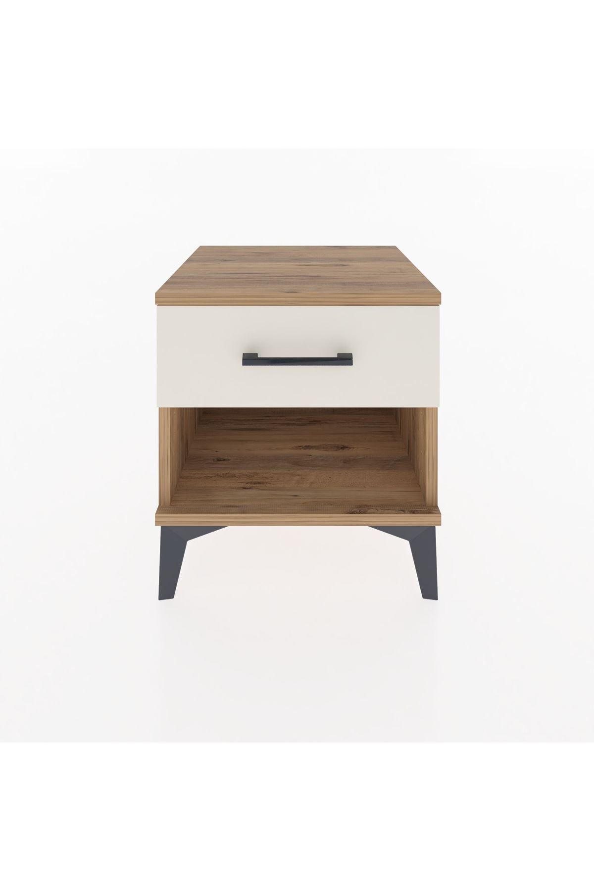 Hyperion Komodin Tek Çekmeceli 44x44x48 Çam-Aytaşı