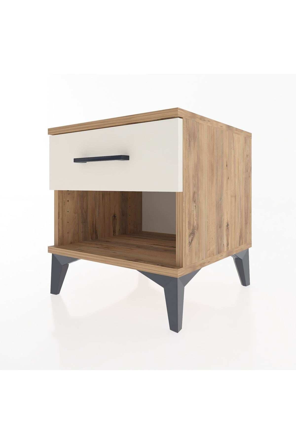 Hyperion Komodin Tek Çekmeceli 44x44x48 Çam-Aytaşı