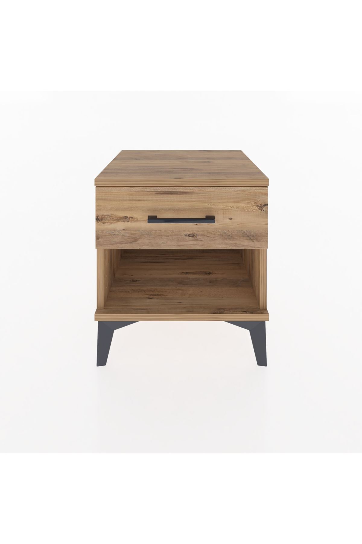 Hyperion Komodin Tek Çekmeceli 44x44x48 Çam-Çam