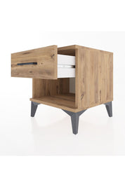 Hyperion Komodin Tek Çekmeceli 44x44x48 Çam-Çam