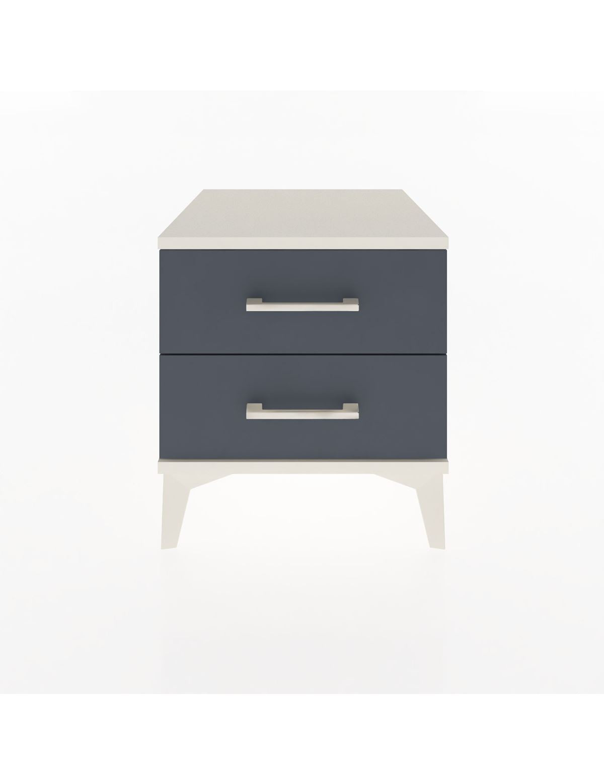 Hyperion Komodin 2 Çekmeceli 44x44x48 Aytaşı-Antrasit