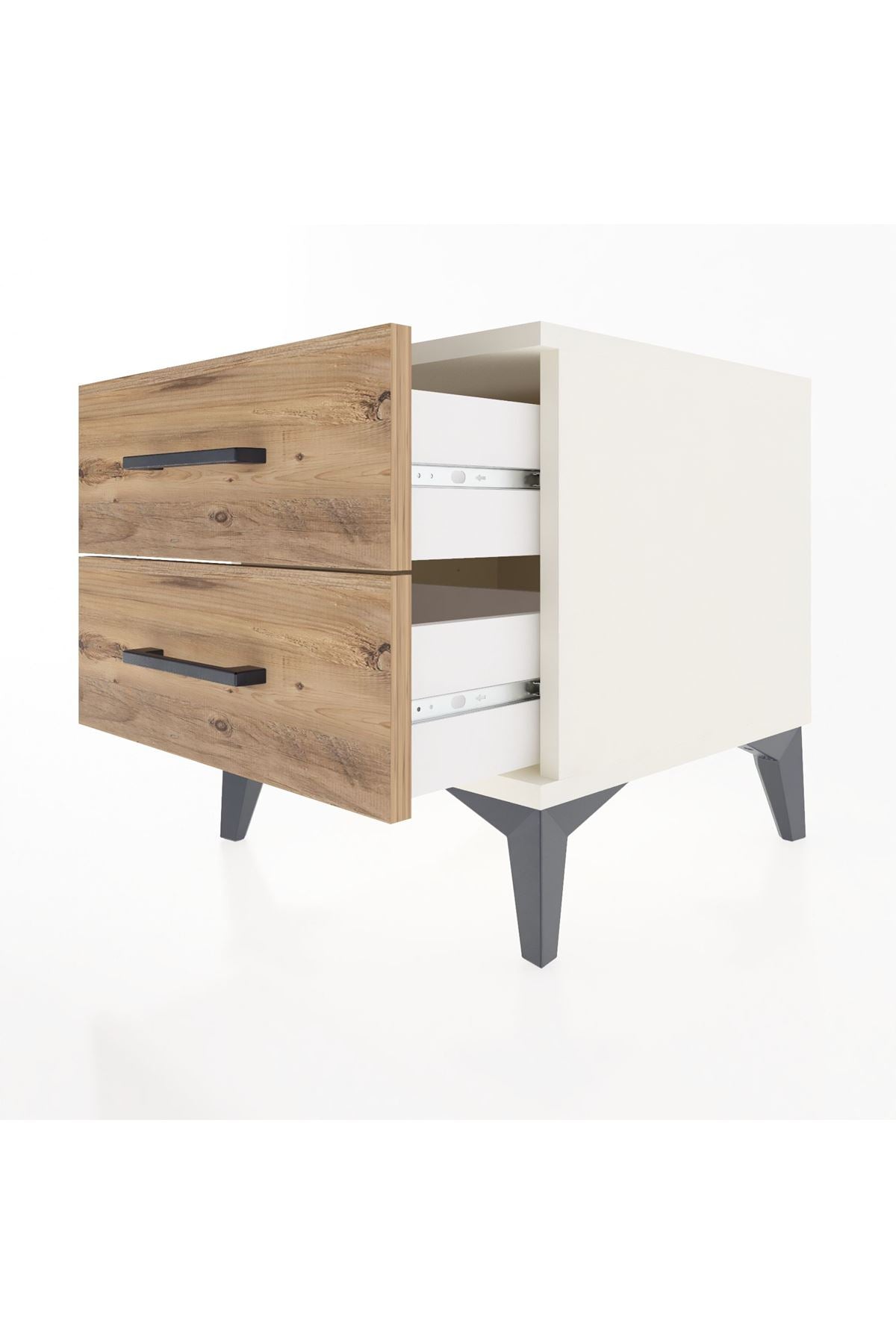 Hyperion Komodin 2 Çekmeceli 44x44x48 Aytaşı-Çam