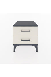 Hyperion Komodin 2 Çekmeceli 44x44x48 Antrasit-Aytaşı