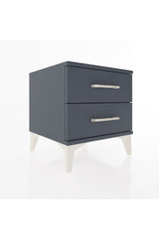 Hyperion Komodin 2 Çekmeceli 44x44x48 Antrasit-Antrasit