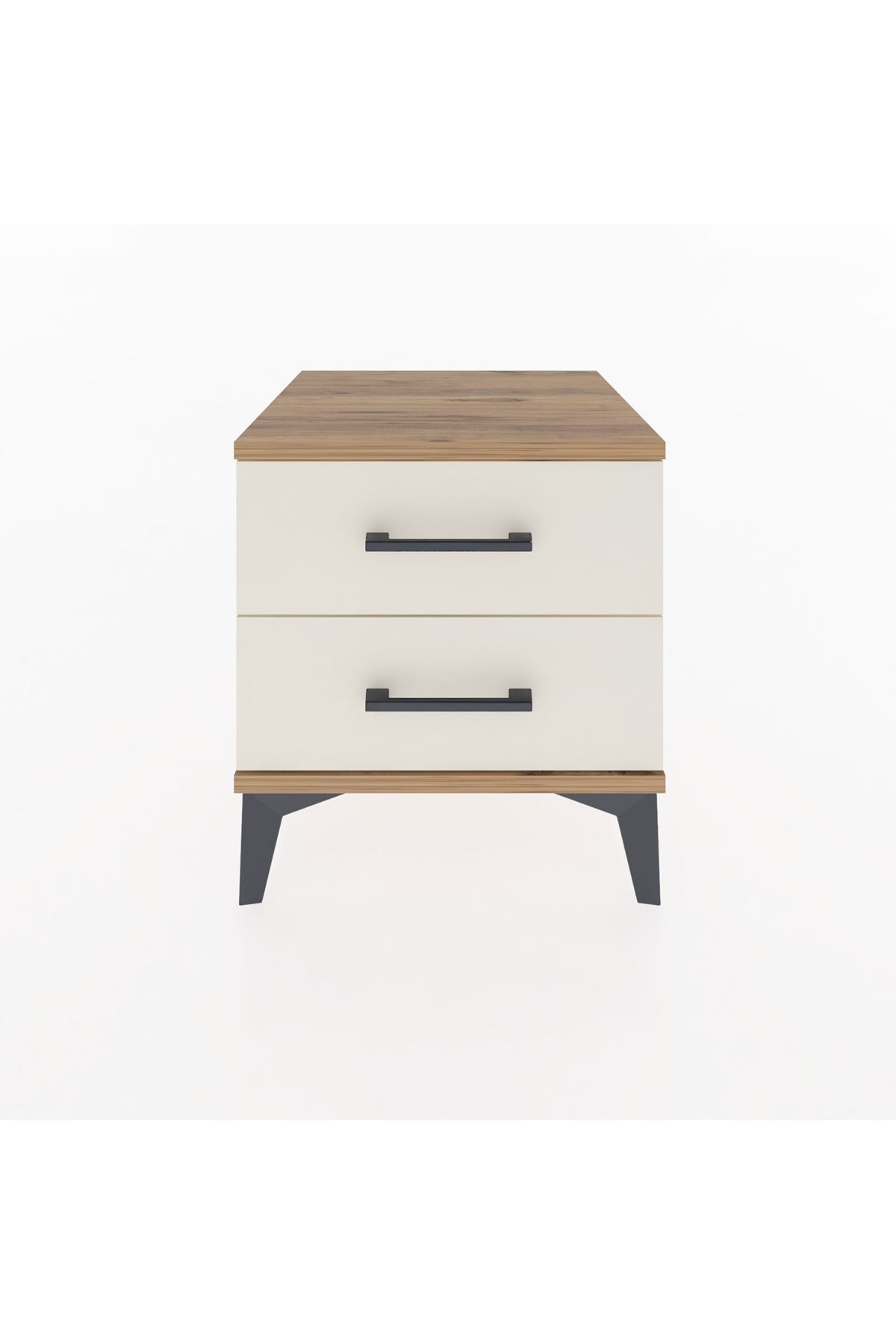 Hyperion Komodin 2 Çekmeceli 44x44x48 Çam-Aytaşı