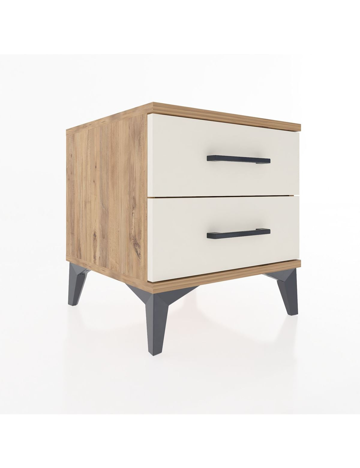 Hyperion Komodin 2 Çekmeceli 44x44x48 Çam-Aytaşı