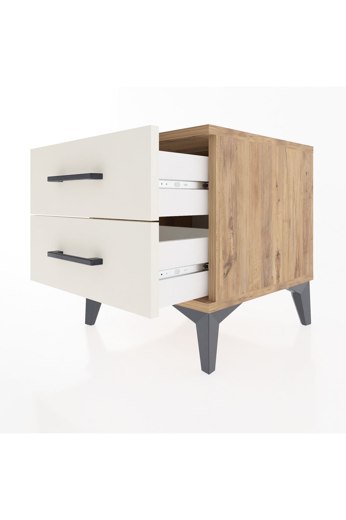 Hyperion Komodin 2 Çekmeceli 44x44x48 Çam-Aytaşı