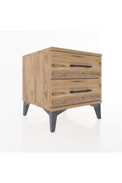 Hyperion Komodin 2 Çekmeceli 44x44x48 Çam-Çam