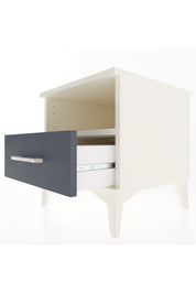 Hyperion Komodin Tek Raflı Tek Çekmeceli 44x44x48 Aytaşı-Antrasit