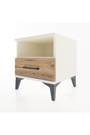 Hyperion Komodin Tek Raflı Tek Çekmeceli 44x44x48 Aytaşı-Çam