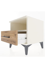 Hyperion Komodin Tek Raflı Tek Çekmeceli 44x44x48 Aytaşı-Çam