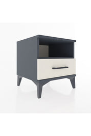 Hyperion Komodin Tek Raflı Tek Çekmeceli 44x44x48 Antrasit-Aytaşı