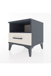 Hyperion Komodin Tek Raflı Tek Çekmeceli 44x44x48 Antrasit-Aytaşı