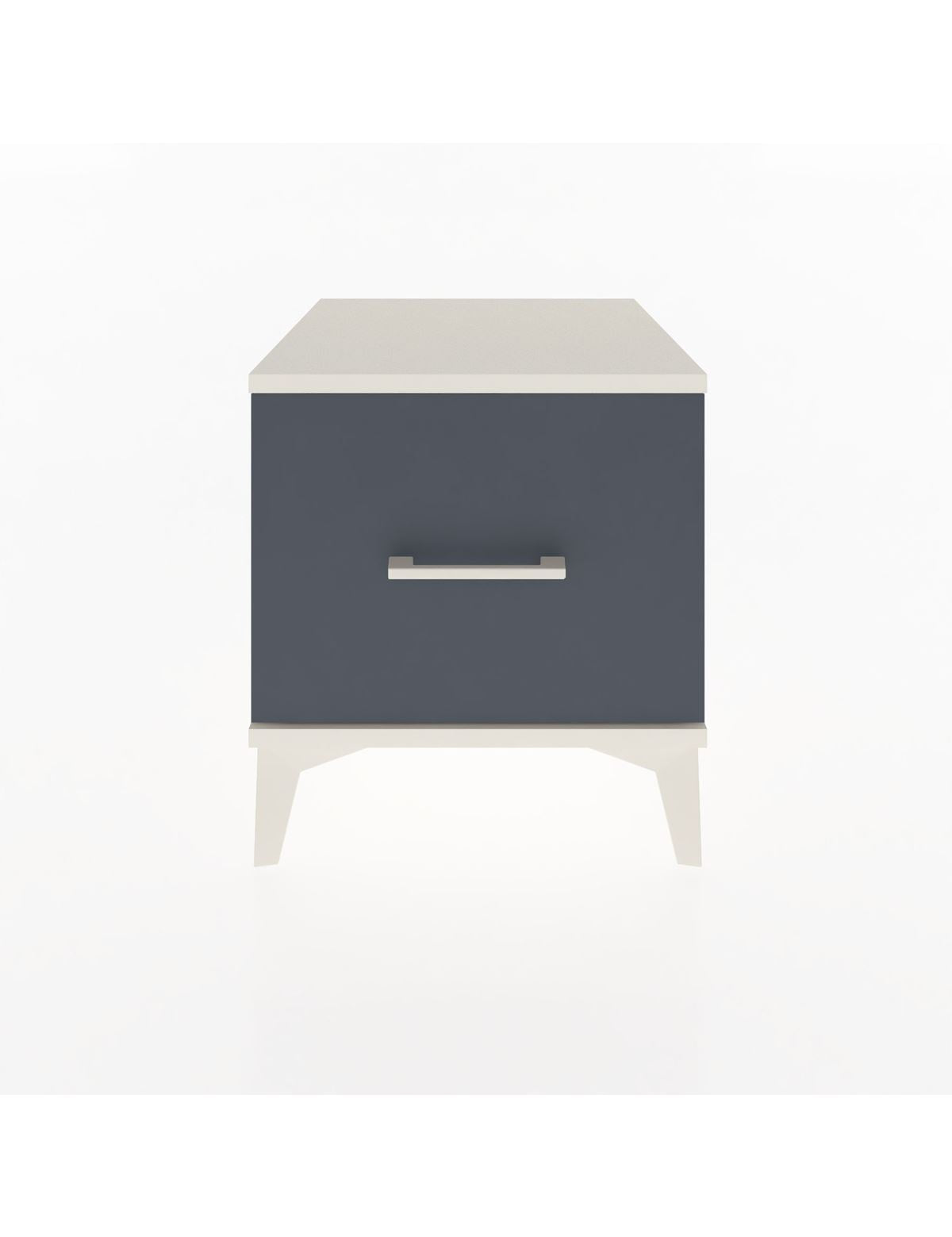 Hyperion Komodin Tek Çekmeceli 44x44x48 Aytaşı-Antrasit