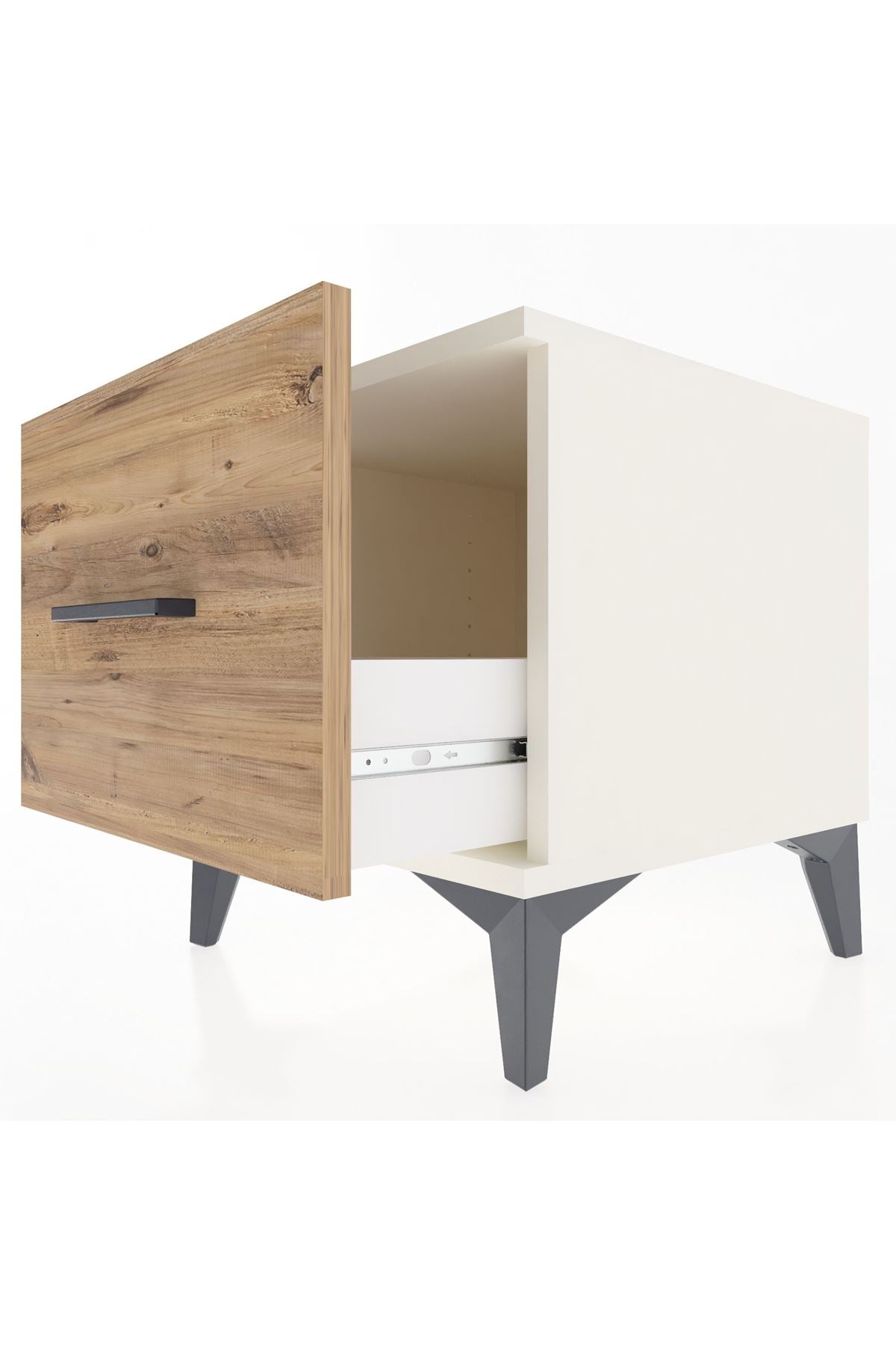 Hyperion Komodin Tek Çekmeceli 44x44x48 Aytaşı-Çam