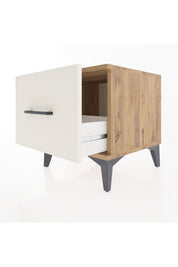 Hyperion Komodin Tek Çekmeceli 44x44x48 Çam-Aytaşı