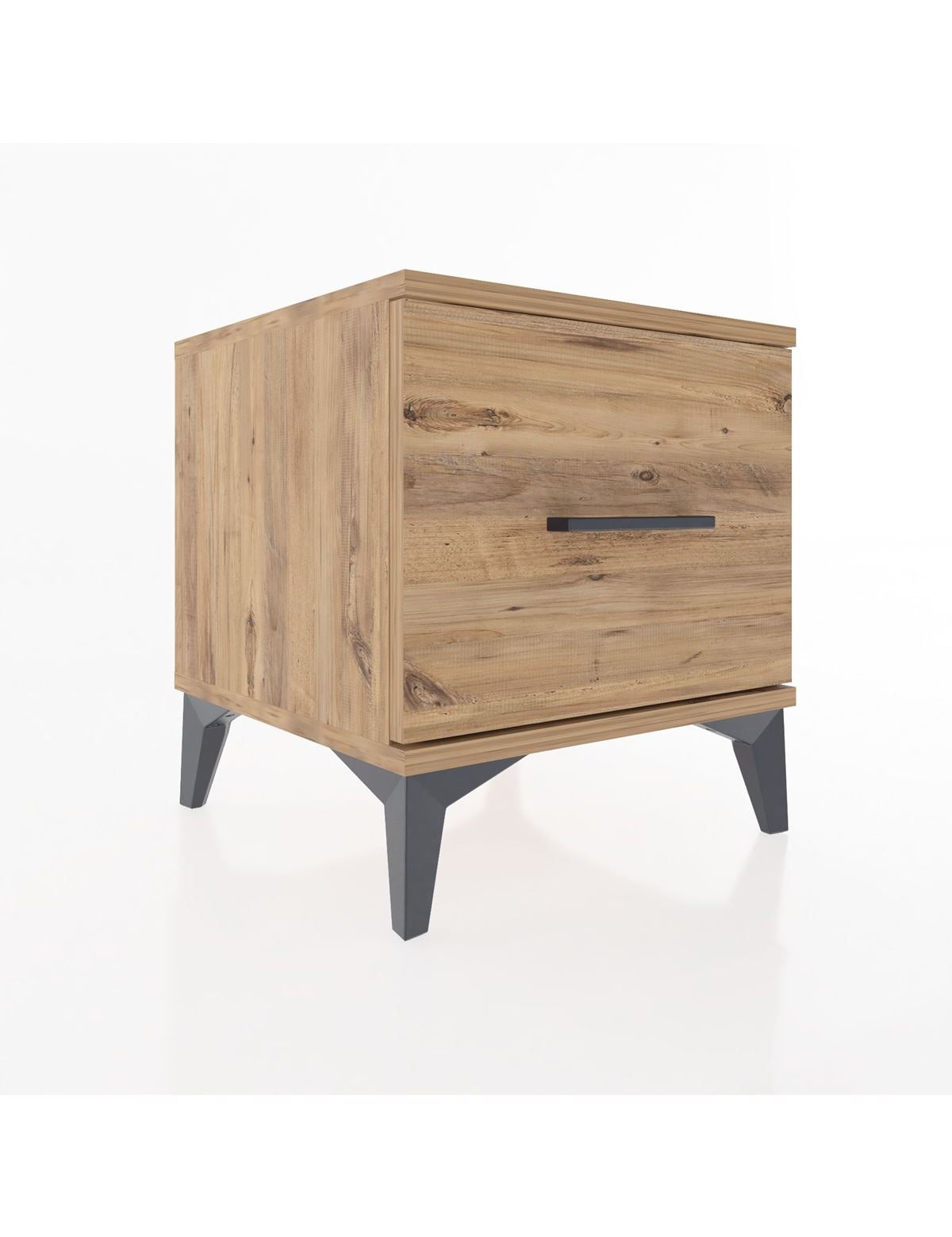 Hyperion Komodin Tek Çekmeceli 44x44x48 Çam-Çam