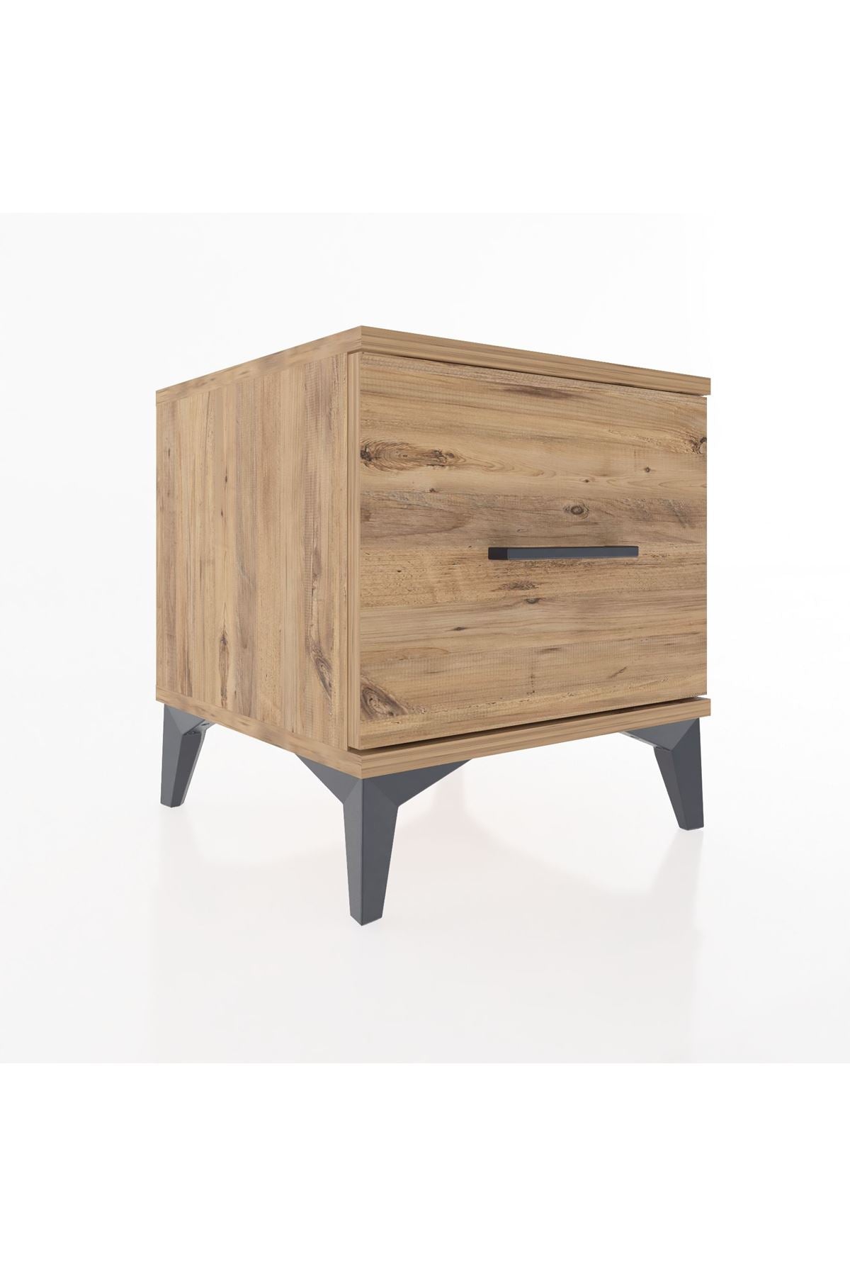 Hyperion Komodin Tek Çekmeceli 44x44x48 Çam-Çam