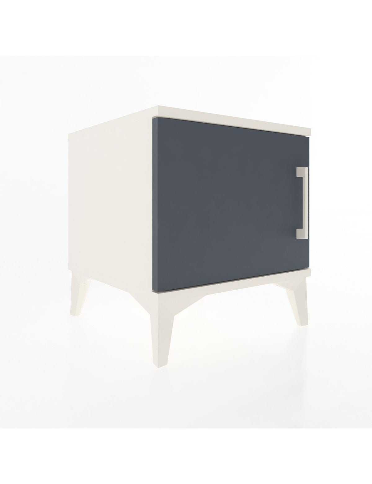 Hyperion Komodin Tek Kapaklı 44x44x48 Aytaşı-Antrasit