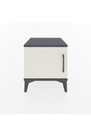 Hyperion Komodin Tek Kapaklı 44x44x48 Antrasit-Aytaşı