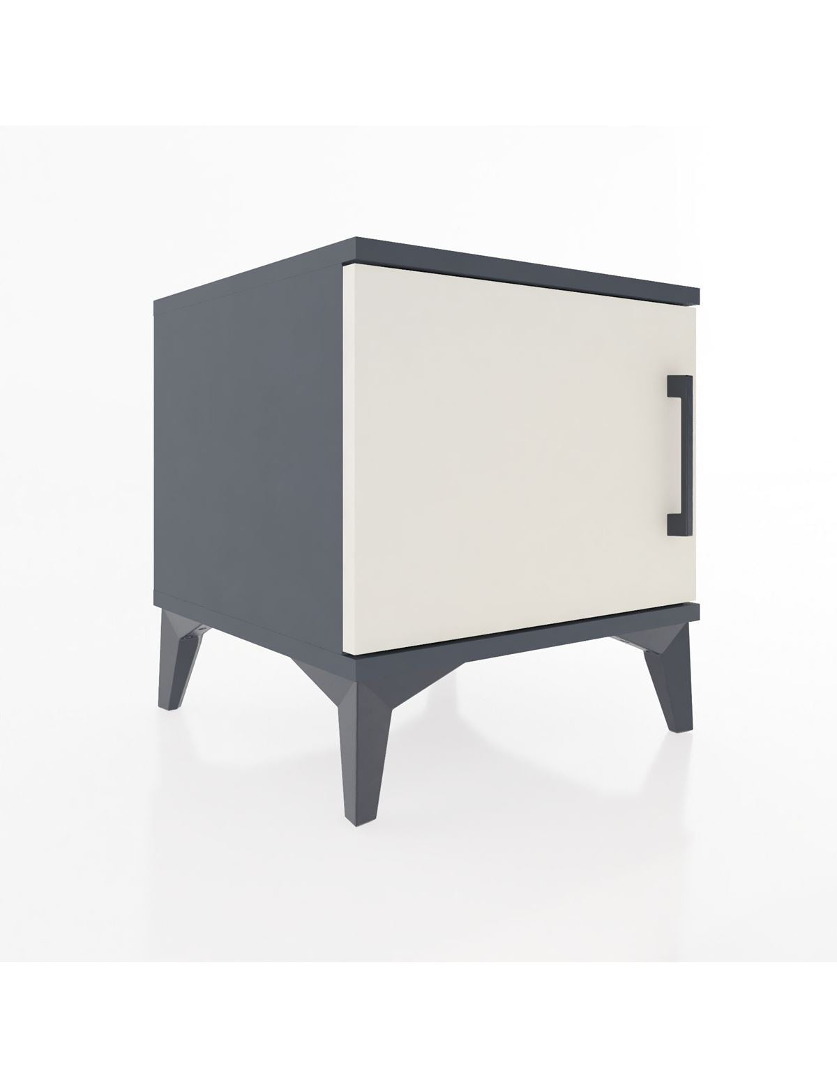 Hyperion Komodin Tek Kapaklı 44x44x48 Antrasit-Aytaşı