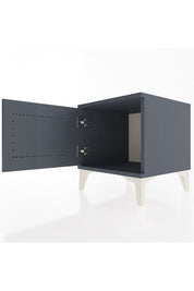 Hyperion Komodin Tek Kapaklı 44x44x48 Antrasit-Antrasit